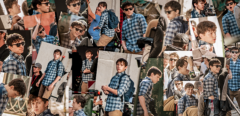 Films Spider-Man: FFH in Venice, Italy [Exclusive Photos]